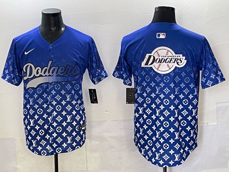 Men Los Angeles Dodgers Blank Blue Nike 2025 MLB jersey 014->kansas city chiefs->NFL Jersey